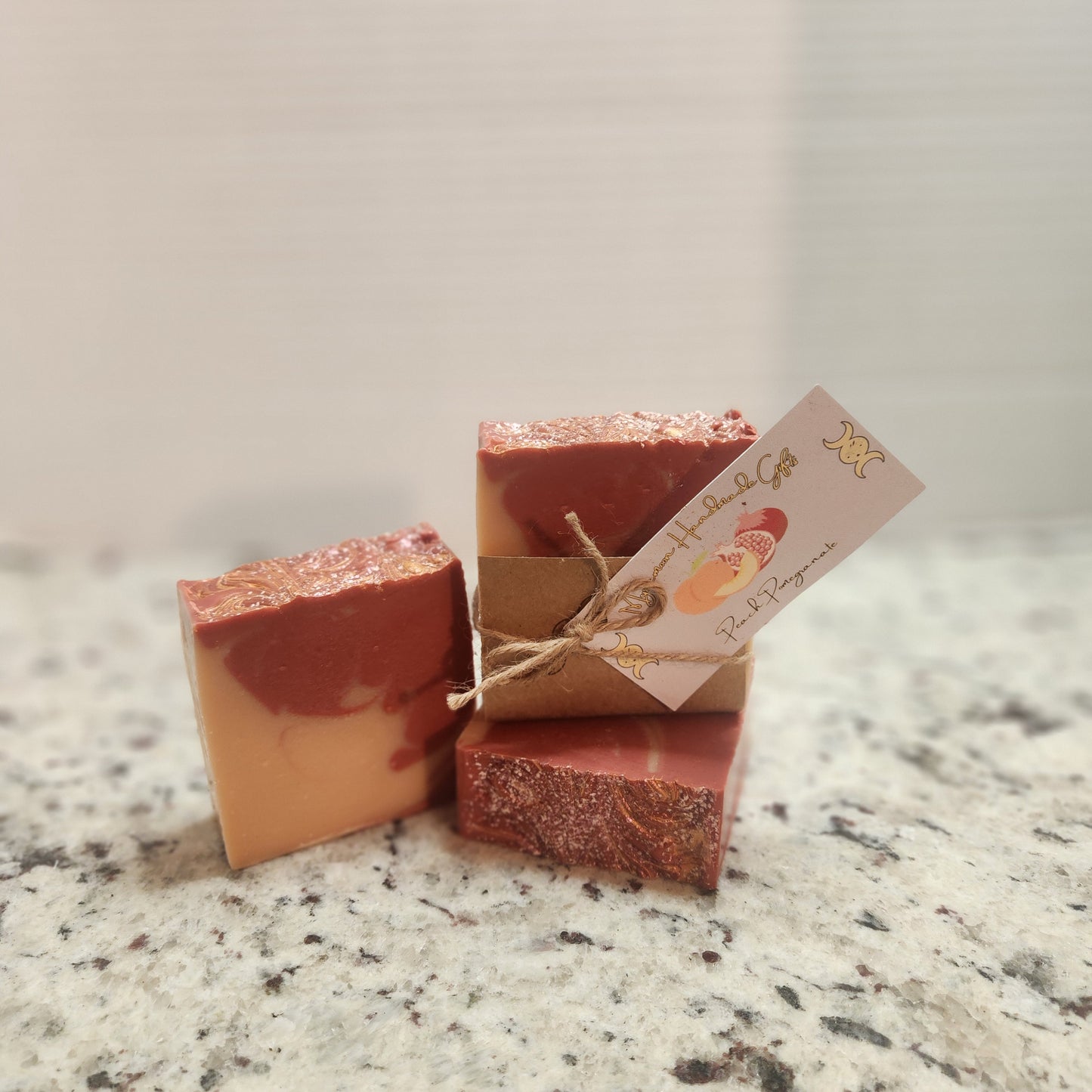 Peach-Pomegranate Artisan Soap